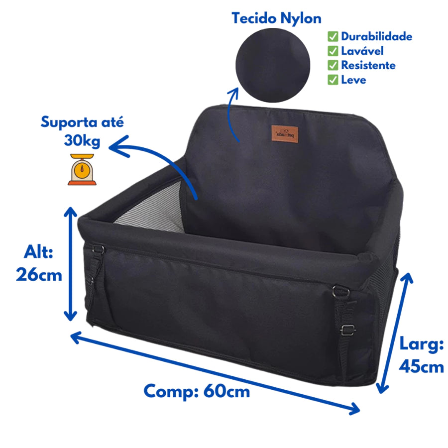 Assento VIP ComfortPet 30kg- PetMEL