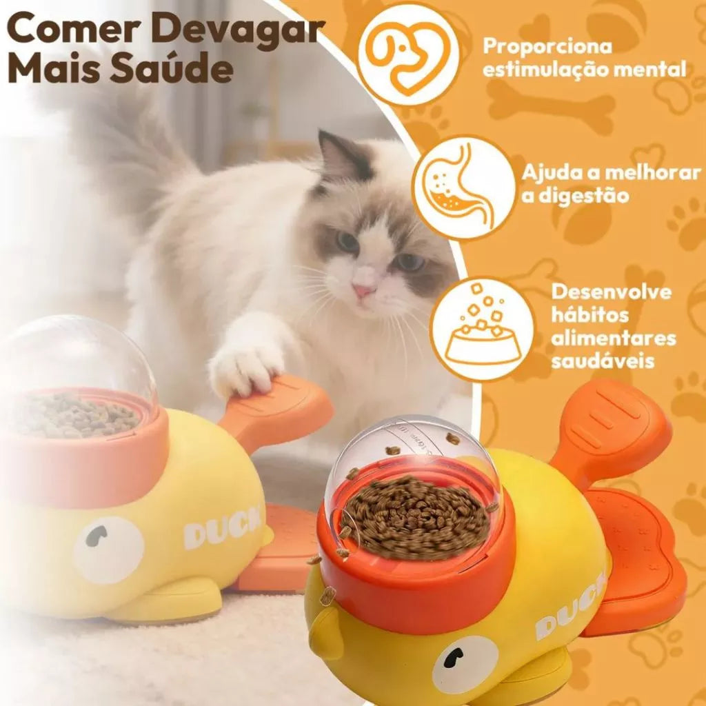 Patinho Relax: O Brinquedo Interativo que Combate a Ansiedade e o Tédio do seu Pet - PetMel